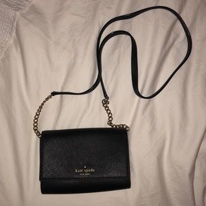 Small black Kate spade crossbody